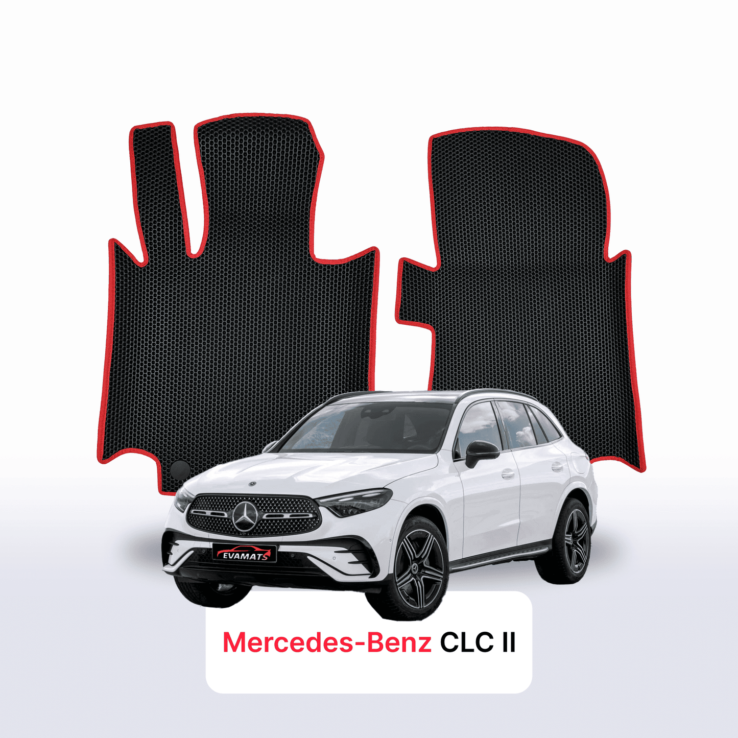 Fußmatten EVAMATS für Mercedes-Benz GLC 2 gen (X254) 2022-2025 Jahr SUV