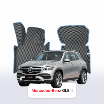 Fußmatten EVAMATS für Mercedes-Benz GLE 2. Generation (W167) 2019–2025, SUV, 7-Sitzer