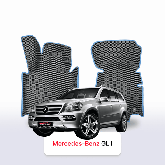 Fußmatten EVAMATS für Mercedes-Benz GL 1. Generation (X164) 2006 – 2012, SUV, 7-Sitzer