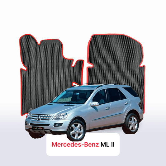 Fußmatten EVAMATS für Mercedes-Benz ML 2 gen (W164) 2005 - 2011 SUV