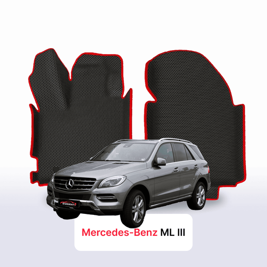 Fußmatten EVAMATS für Mercedes-Benz ML 3 gen (W166) 2011 - 2015 Jahre SUV