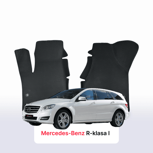 Fußmatten EVAMATS für Mercedes-Benz R-Klasse (W251) 2005 – 2013, LONG MINIVAN 7-Sitzer