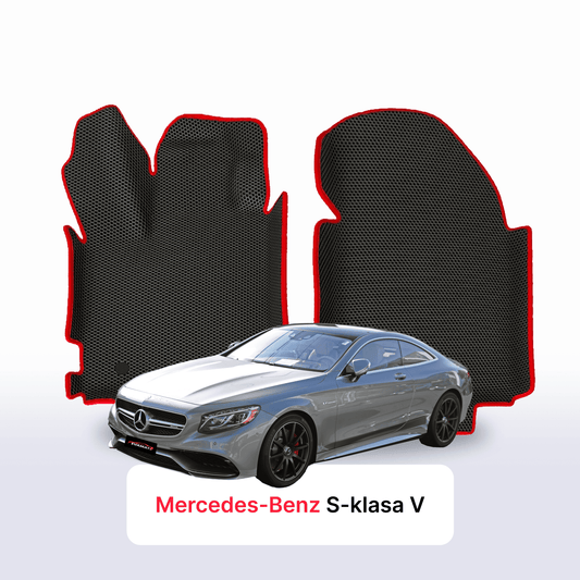 Fußmatten EVAMATS für Mercedes-Benz S-Klasse 6. Generation (W222) 2014 – 2020 Jahr COUPE