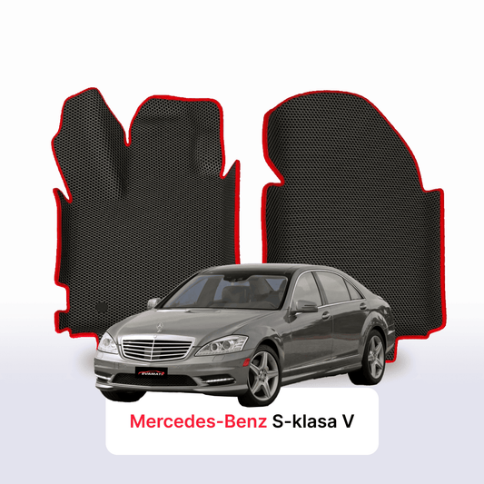 Fußmatten EVAMATS für Mercedes-Benz S-Klasse 5. Generation (W221) 2005 – 2013, lange Limousine Fußmatten EVAMATS für Mercedes-Benz S-Klasse 5. Generation (W221) 2005 – 2013, lange Limousine