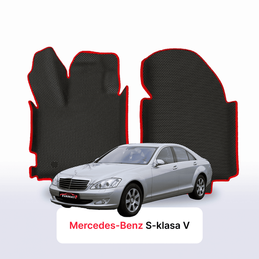 Fußmatten EVAMATS für Mercedes-Benz S-Klasse 5. Generation (W221) 2005 – 2013, Limousine Fußmatten EVAMATS für Mercedes-Benz S-Klasse 5. Generation (W221) 2005 – 2013, Limousine