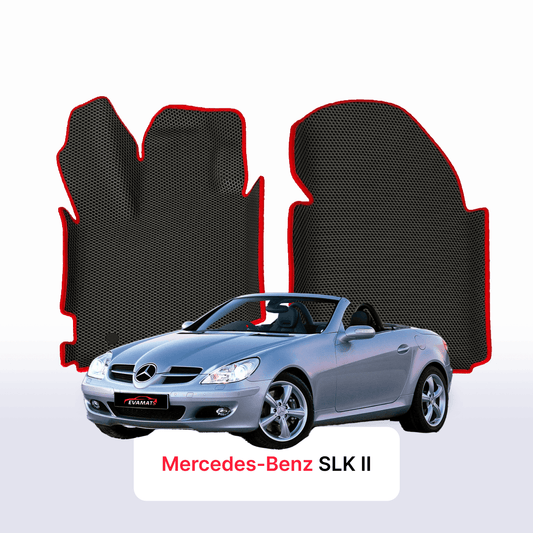 Fußmatten EVAMATS für Mercedes-Benz SLK 2 Gen (R171) 2004 – 2011 Jahr COUPE-CABRIO