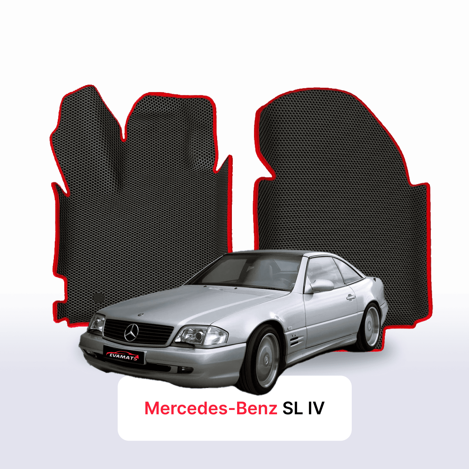 Fußmatten EVAMATS für Mercedes-Benz SL 4 gen (R129) 1989-2001 jahr Coupe