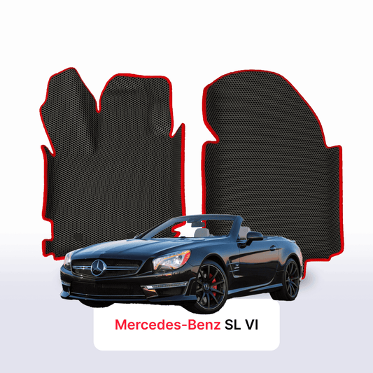 Fußmatten EVAMATS für Mercedes-Benz SL 6 Gen (R231) 2011 − 2020 Jahr COUPE-CABRIO