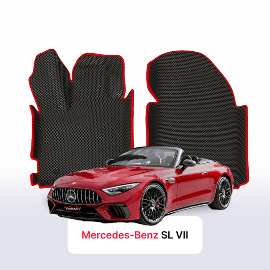 Fußmatten EVAMATS für Mercedes-Benz SL 7 Gen (R232) 2020-2025 Jahr COUPE-CABRIO