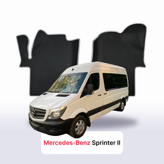 Fußmatten EVAMATS für Mercedes-Benz Sprinter 2. Generation (W906) 2006 – 2019 Baujahr BUS