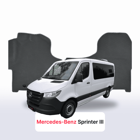 Fußmatten EVAMATS für Mercedes-Benz Sprinter 3. Generation (W907) 2018-2025 Baujahr BUS