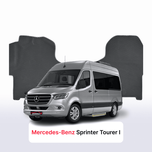Car mats EVAMATS for Mercedes-Benz Sprinter Tourer 1 gen 2018 – 2025 year BUS