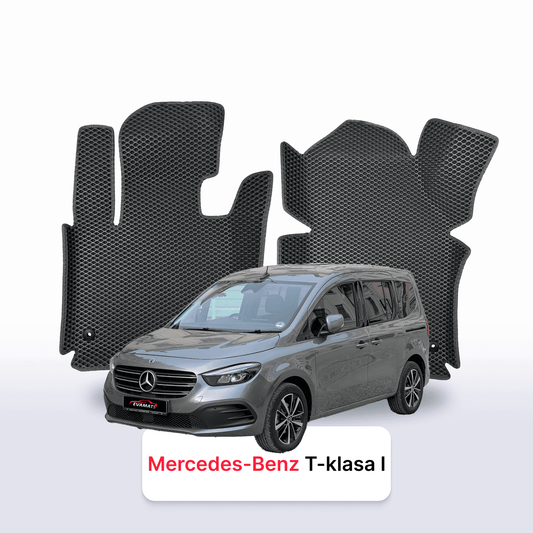 Car mats EVAMATS for Mercedes-Benz T-Klasa (W420) 2022-2027 year Minivan