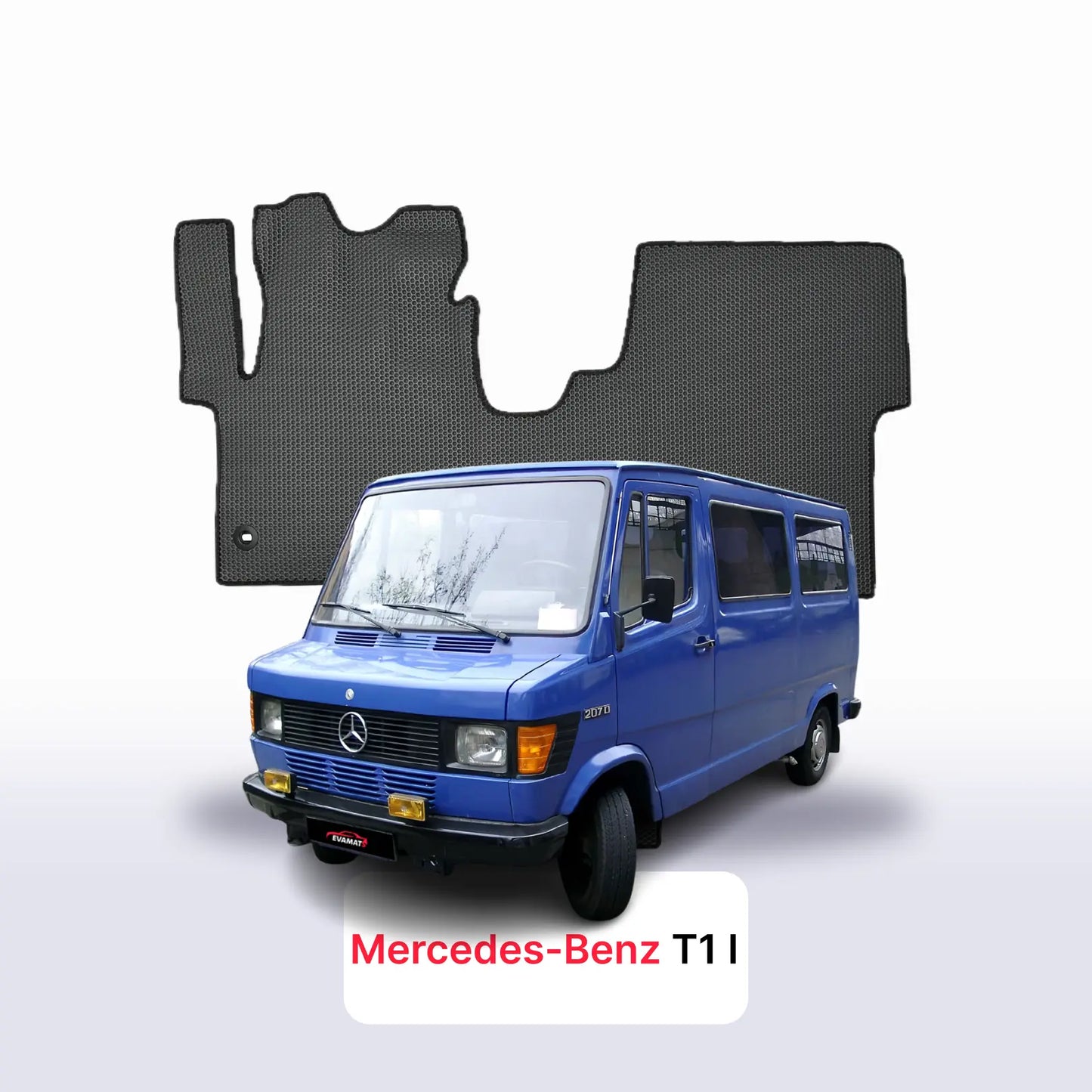 Car mats EVAMATS for Mercedes-Benz T1 1 gen 1977 – 1995 year VAN