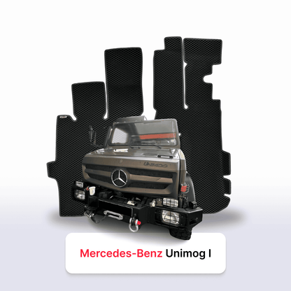 Fußmatten EVAMATS für Mercedes-Benz Unimog U4000 1. Generation 2003-2013 Jahr LKW