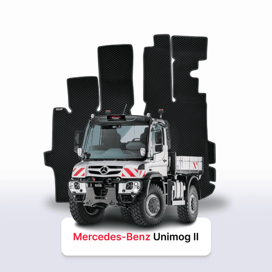 Fußmatten EVA für Mercedes-Benz Unimog U423 2 gen 2013-2026 jahr LKW