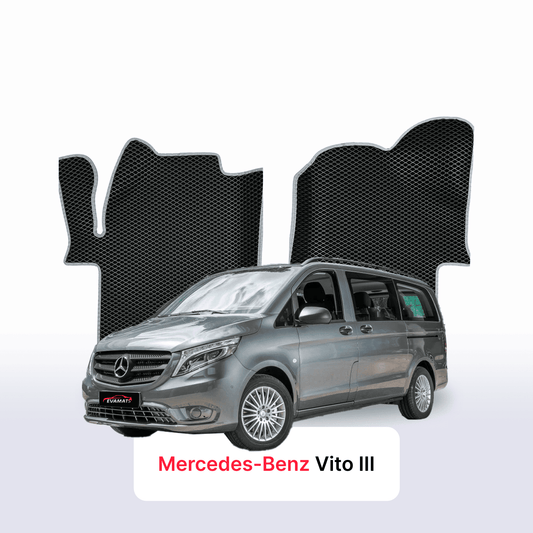 Fußmatten EVAMATS für Mercedes-Benz Vito (W447) 2014-2025 Jahr MINIVAN