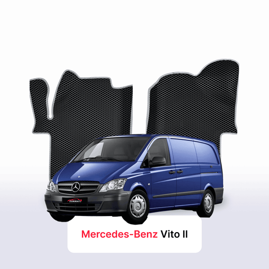 Fußmatten EVAMATS für Mercedes-Benz Vito (W639) 2003 – 2014 Baujahr VAN