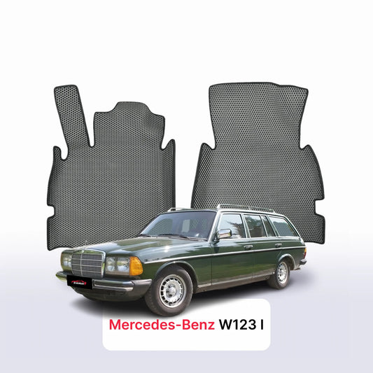Car mats EVAMATS for Mercedes-Benz W123 1 gen 1975-1986 year STATION WAGON