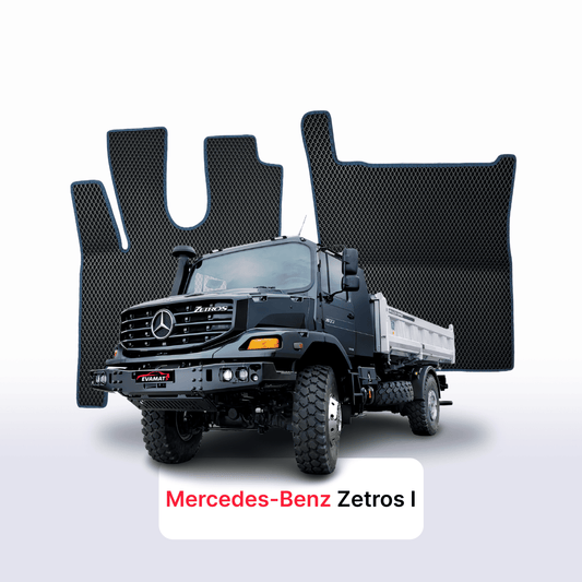 Fußmatten EVAMATS für Mercedes-Benz Zetros 1. Generation 2008-2025 Baujahr LKW