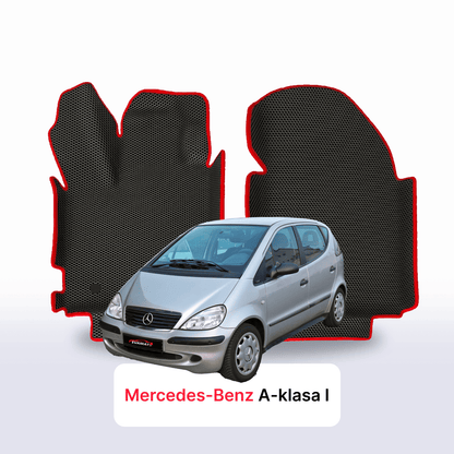 Fußmatten EVAMATS für Mercedes-Benz A-Klasse 1. Generation 1997–2004 Baujahr FLIEßHECK 5-Türer