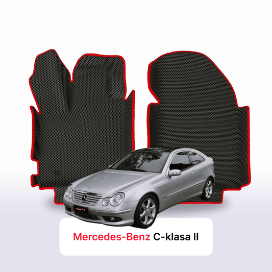 Fußmatten EVAMATS für Mercedes-Benz C-Klasse 2. Generation (W203) 2000–2007 Baujahr COUPE