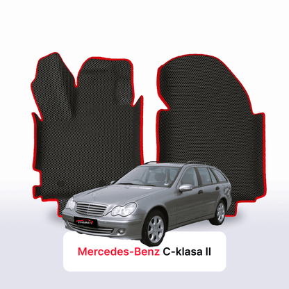 Fußmatten EVAMATS für Mercedes-Benz C-Klasse 2. Generation (W203) 2000–2007 Baujahr KOMBI