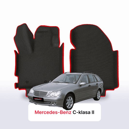 Fußmatten EVAMATS für Mercedes-Benz C-Klasse 2. Generation (W203) 2000–2007 Baujahr KOMBI