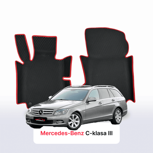 Fußmatten EVAMATS für Mercedes-Benz C-Klasse 3. Generation (W204) 2007–2014 Baujahr KOMBI
