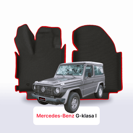 Fußmatten EVAMATS für Mercedes-Benz G-Klasse 1. Generation (W460) 1979–1990 Baujahr SUV 3-türig