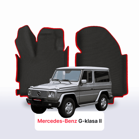 Fußmatten EVAMATS für Mercedes-Benz G-Klasse 2. Generation (W463) 1990–2018, SUV, 3-türig