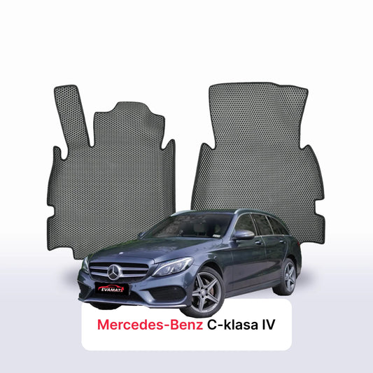 Fußmatten EVAMATS für Mercedes-Benz C-Klasse 4. Generation (W205) 2014–2021 Baujahr KOMBI