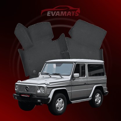 Fußmatten EVAMATS für Mercedes-Benz G-Klasse 2. Generation (W463) 1990–2018, SUV, 3-türig
