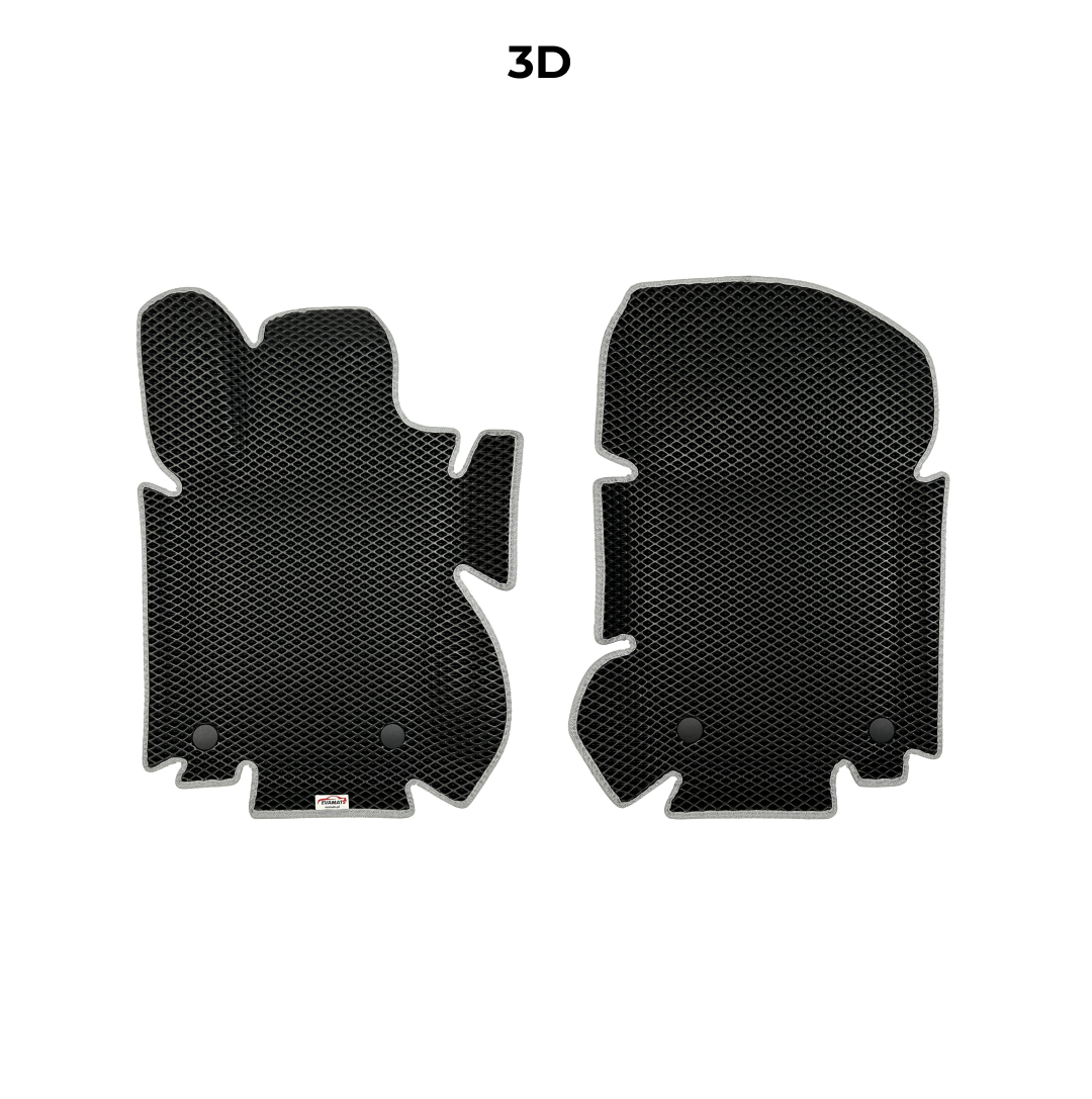Car mats EVAMATS for Mercedes-Benz ML 2 gen (W164) 2005-2011 year SUV 5 door