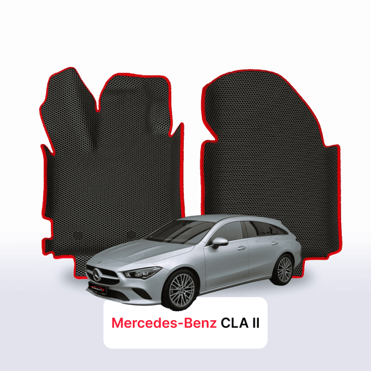 Fußmatten EVAMATS für Mercedes Benz CLA 2. Generation (C118) Shooting Brake 2019-2025 Jahr KOMBI