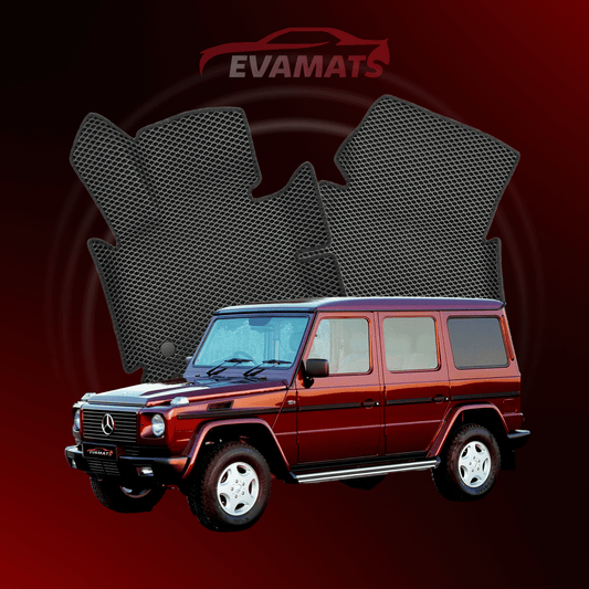 Fußmatten EVAMATS für Mercedes Benz G-Klasse 1. Generation (W461) 1979–1990 Baujahr SUV 5-türig