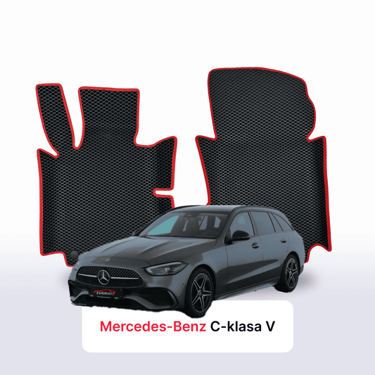 Fußmatten EVAMATS für Mercedes-Benz C-Klasse 5. Generation (W206) 2021-2024 Jahr KOMBI
