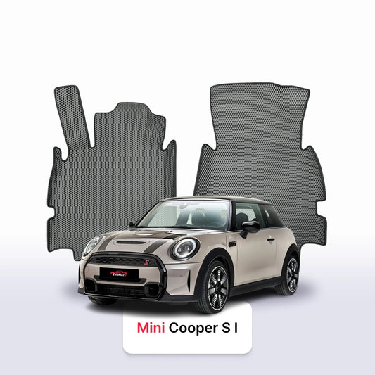 Fußmatten EVA für Mini Hatch(Cooper S) 4 gen 2023-2028 jahr SCHÄGHECK 3 türer