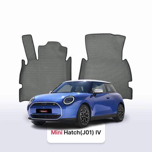 Fußmatten EVA für Mini Hatch(J01) 4 gen 2024-2028 jahr SCHÄGHECK 3 türer Elektrisch