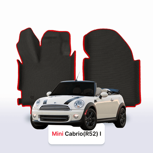 Fußmatten EVAMATS für Mini Cabrio(R52) 1. Generation 2004-2008 Jahr CABRIO