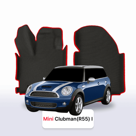Fußmatten EVAMATS für Mini Clubman (R55) 1. Generation 2007–2014, JCW Schrägheck, 3-türig