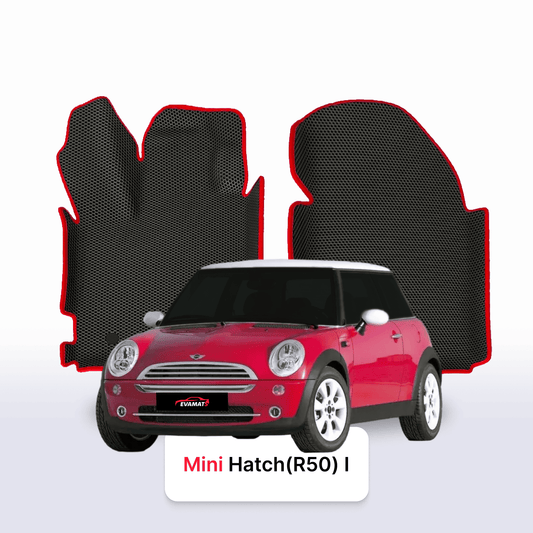 Fußmatten EVAMATS für Mini Hatch (R50) 1. Generation 2000-2006 Jahr Cooper S HATCHBACK 3-Türer
