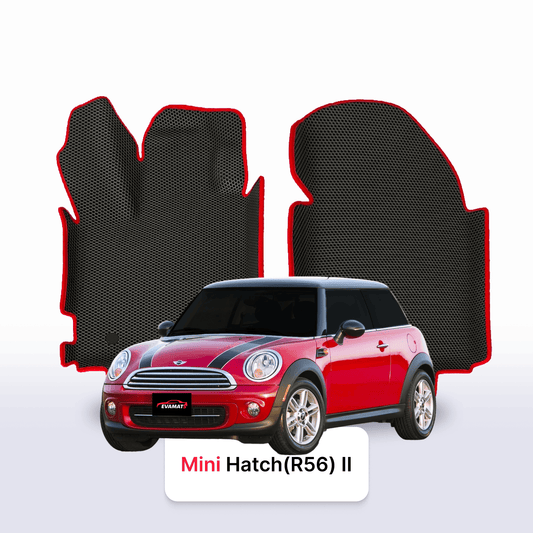 Fußmatten EVAMATS für Mini Hatch (R56) 2. Generation 2006-2013 Jahr FLIEßHECK 3-Türer