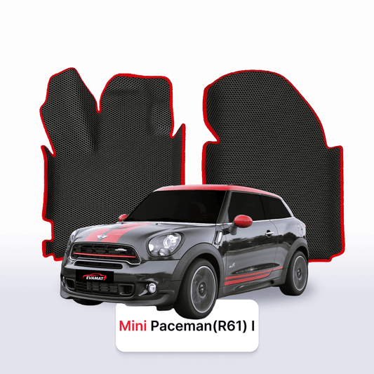 Fußmatten EVAMATS für Mini Paceman (R61) 1. Generation 2012-2016 Jahr FLIEßHECK 3-Türer