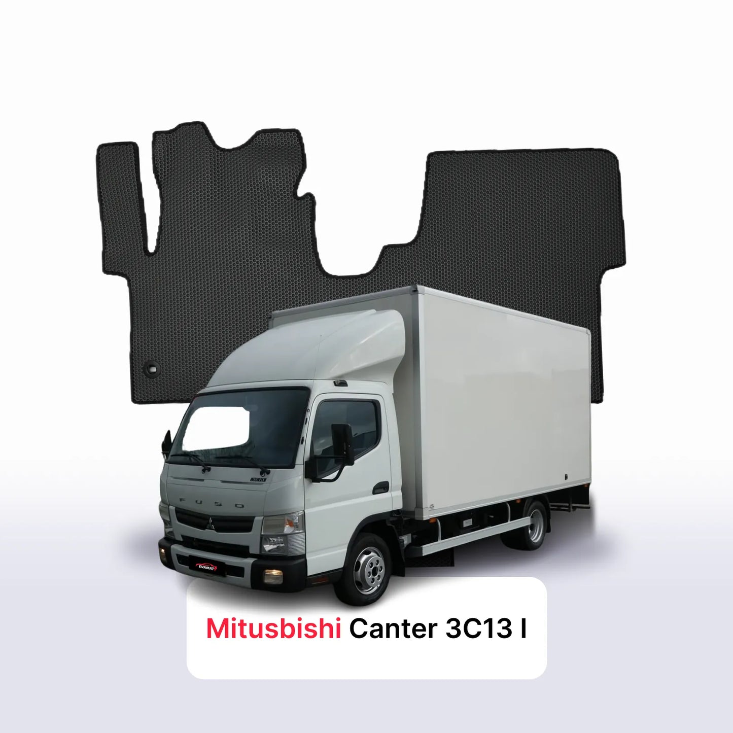Fußmatten EVAMATS für Mitsubishi Fuso Canter 3C13 1 gen 2005-2024 jahr LKW