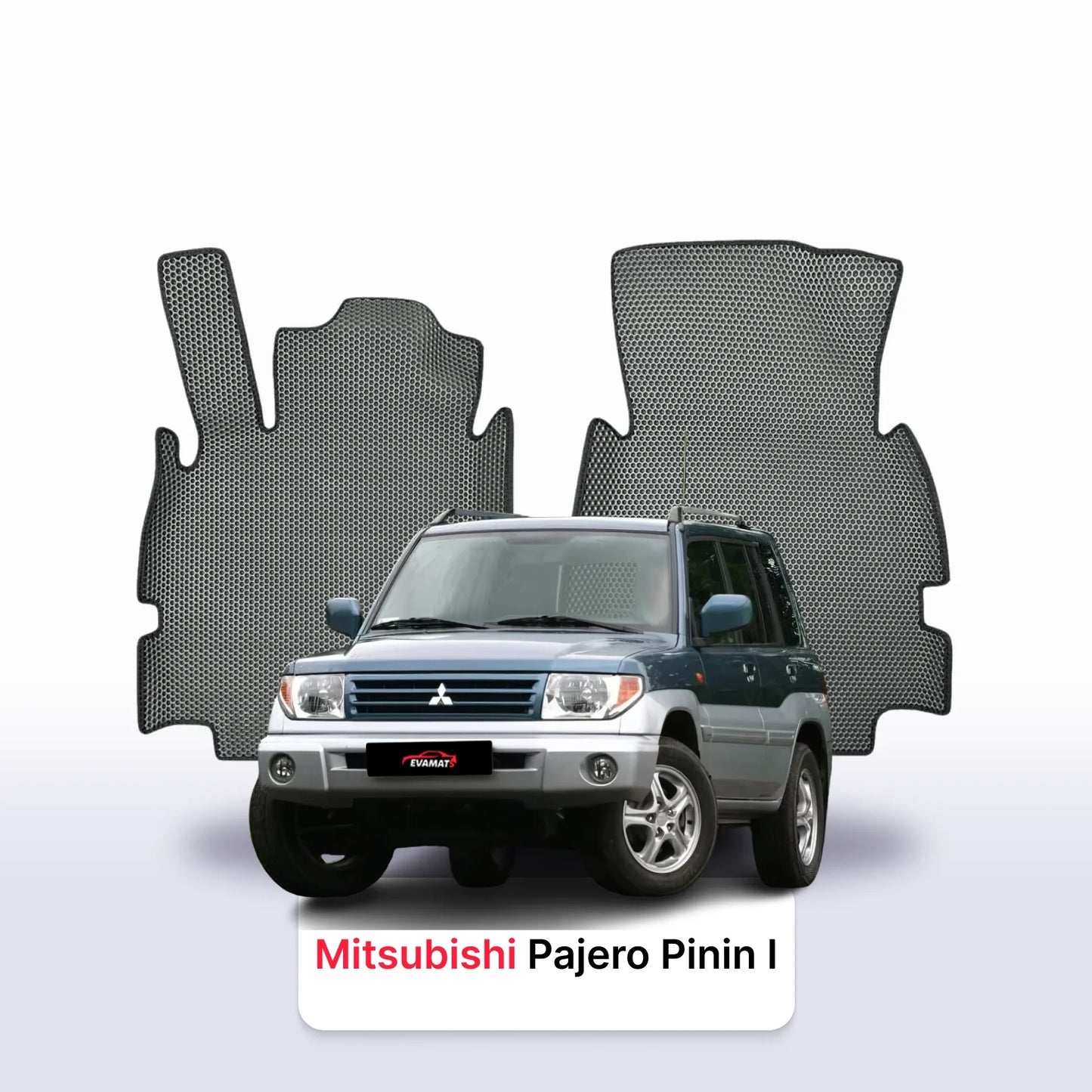 Fußmatten EVAMATS für Mitsubishi Pajero Pinin 1 gen 1998-2007 jahr SUV