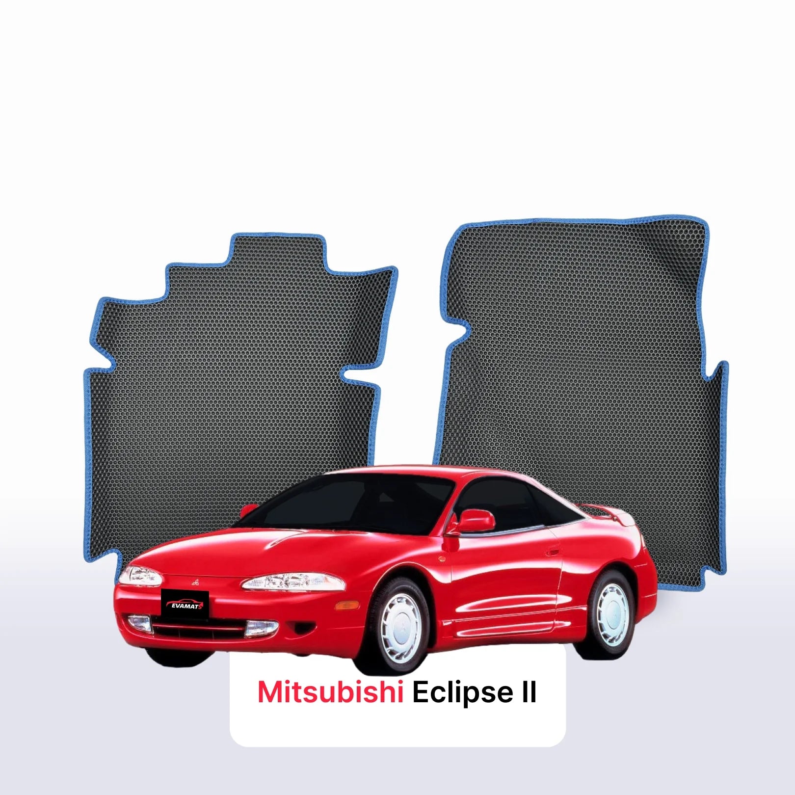 Fußmatten EVAMATS für Mitsubishi Eclipse 2 gen 1994-1999 jahr COUPE