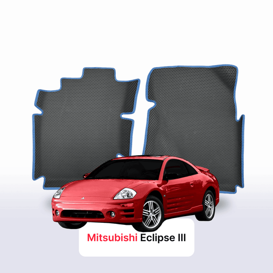 Fußmatten EVAMATS für Mitsubishi Eclipse 3 Gen 1999-2005 Jahr COUPE