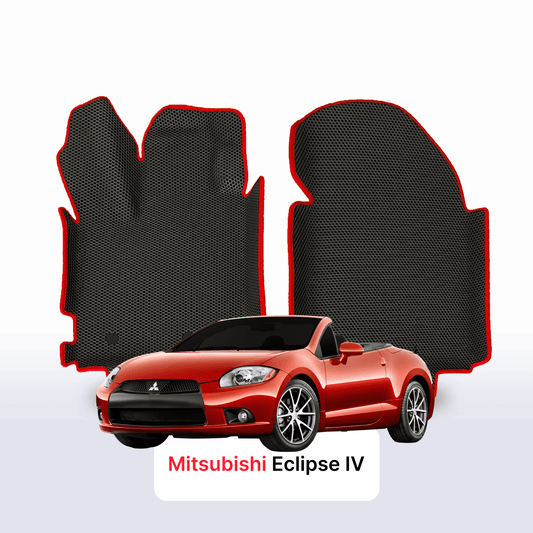 Fußmatten EVAMATS für Mitsubishi Eclipse 4 Gen 2005-2011 Jahr CABRIO