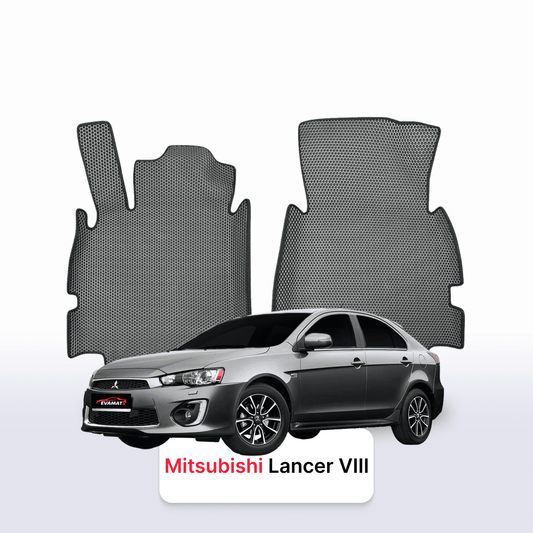 Fußmatten EVAMATS für Mitsubishi Lancer 10 Gen 2007-2017 Jahr FLIEßHECK 5-Türer